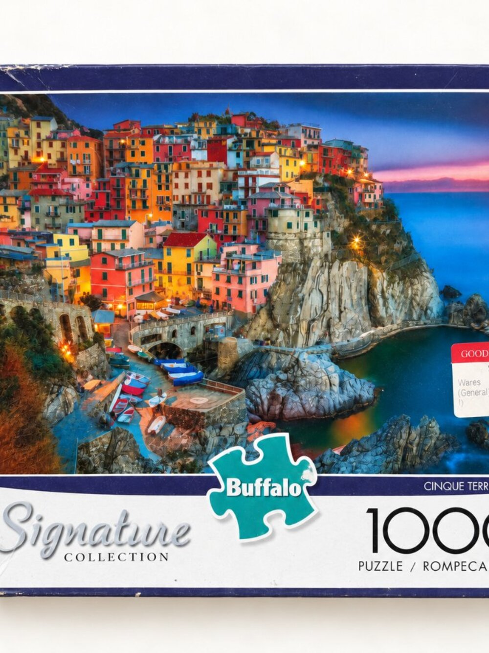 Buffalo Games Signature Cinque Terre Italy 1000-Piece Jigsaw Puzzle